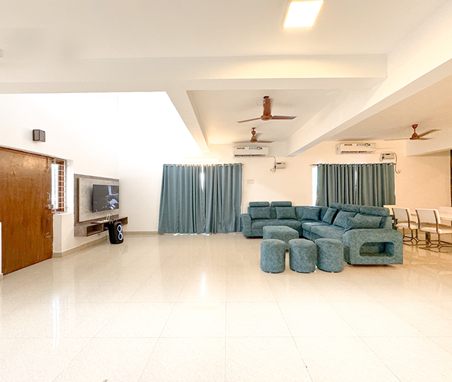 Emirates Villa Living Room Interior ECR Chennai