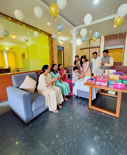 Luxury villas in ECR Chennai create safe and joyful kids birthday parties with play areas and pool