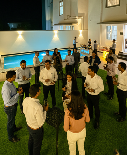 Luxury beach villas in ECR, Chennai provide focused environments for corporate training and development camps