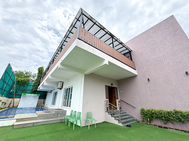 Luxury beach house villas in Krishnangarai Chennai ideal for private stays events peaceful getaways!