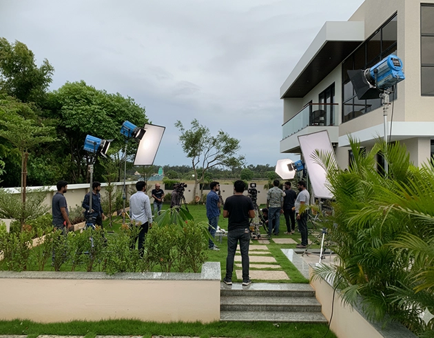 Luxury villas in ECR Chennai available for movie shooting ad films and media productions
