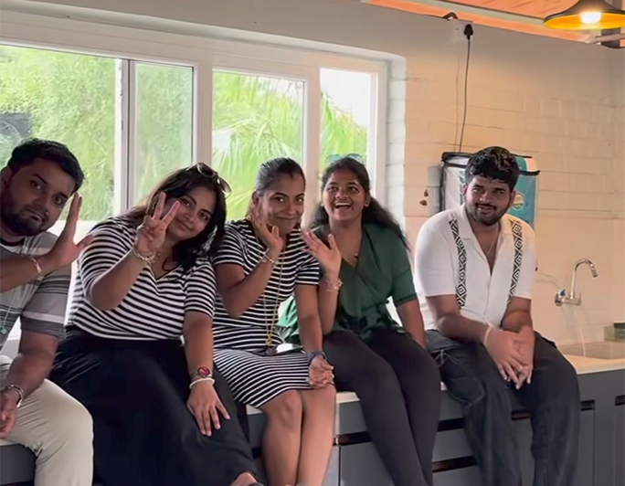 Luxury private villa on East Coast Road Chennai designed for group stays and events.