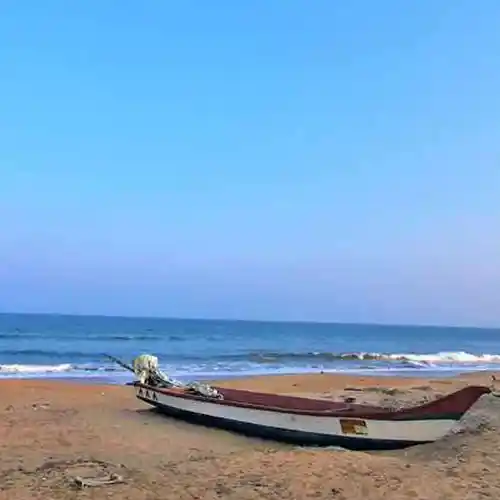 Nemmeli Beach near ECR Chennai offering quiet surroundings and clean shoreline views.